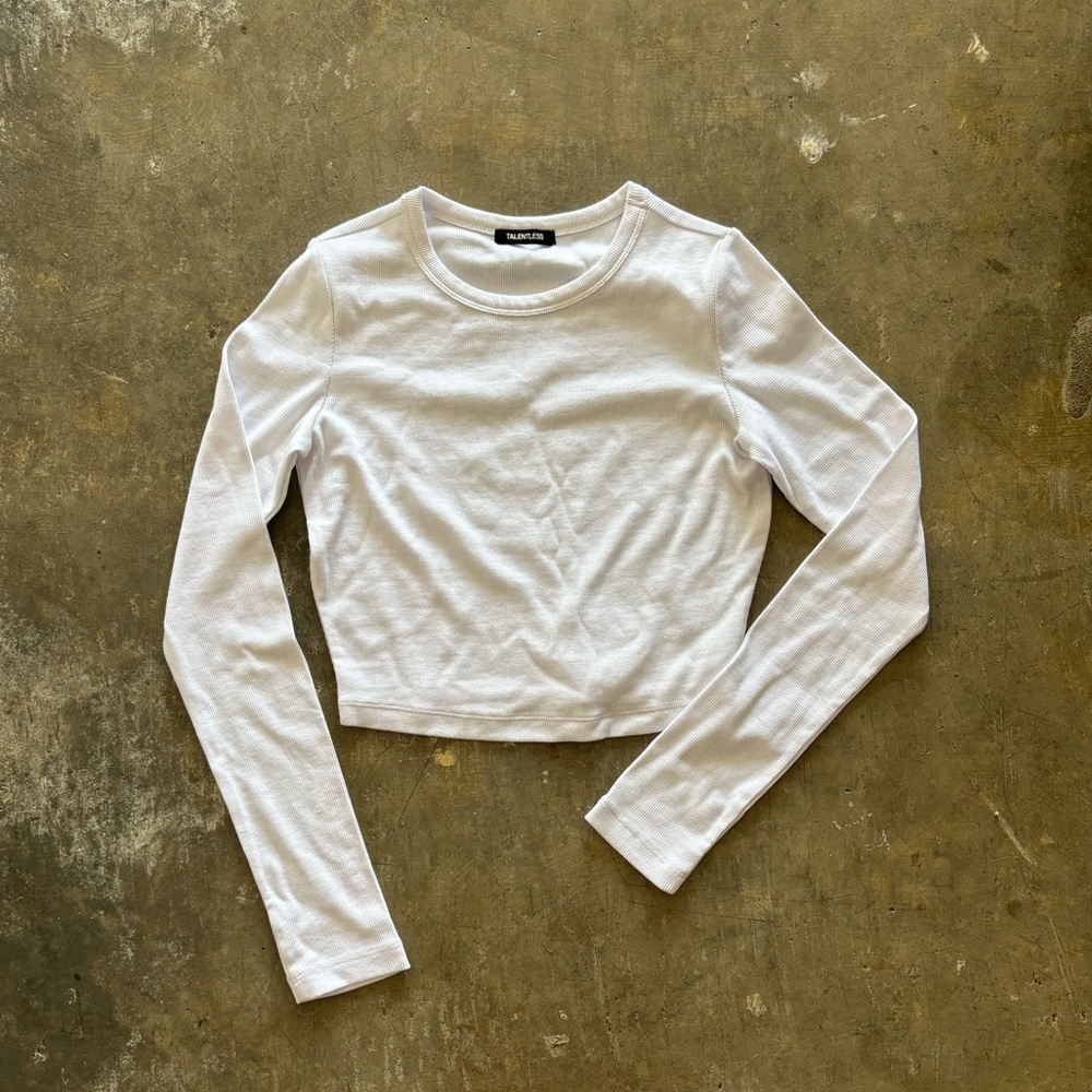Talentless Cropped Long Sleeve